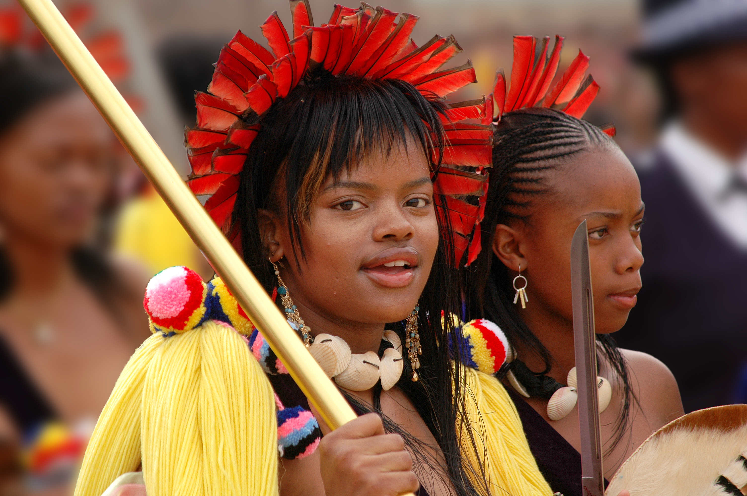 swazi bride attire